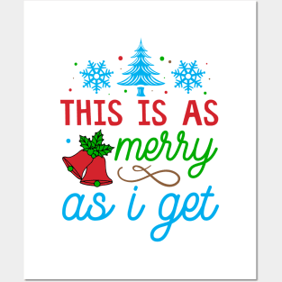 Unapologetically Grinchy: 'This is as Merry as I Get' Posters and Art